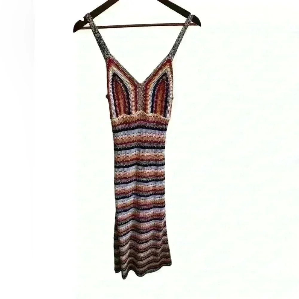 Sam Edelman Alanis Crochet Dress Size L